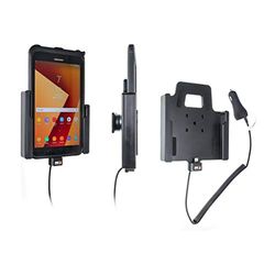 Brodit enhetshållare 712002 | tillverkad i SWEDEN | med laddningsfunktion för surfplattor – Samsung Galaxy Tab Active 2. SM-T390/SM-T395, Galaxy Tab Active 3 SM-T570/SM-T575, Galaxy Tab Active 2
