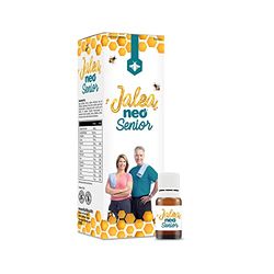 NEO | Jalea Real Liofilizada Senior | 14 Viales | Aporta Energía y Vitalidad | Con Colágeno, Goji, Selenio y Vitaminas B y C | Refuerza las Defensas | Efectos Antioxidantes