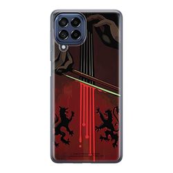 ERT GROUP mobiltelefonfodral för Samsung M53 5G originalt och officiellt licensierat Game of Thrones mönster 005 optimalt anpassad till formen på mobiltelefonen, fodral tillverkad av TPU-plast