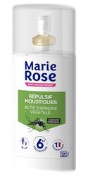 MARIE ROSE - Spray Anti-moustiques Répulsif- 100ml - Actif d'origine végétale - Citriodiol - 6h de protection - Pour toute la famille - Fabriqué en France