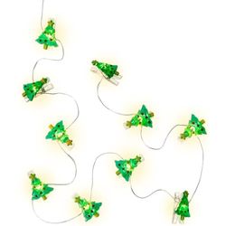 goobay 60254 Cadena de luces con 10 clips LED para fotos con pinzas de ropa/Clips LED para fotos Polaroid/Guirnalda de luces para fotos Polaroid para colgar/Clip para fotos Deco/Para 10 fotos