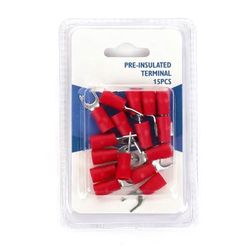 Voorgeïsoleerde terminal SV5.5-6, rood (15 stuks/blister)