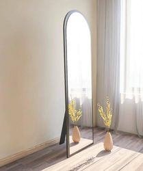 Dmora Zaniah Mirror, Mirror, Wall Decor, 5 x 2 x 16 cm, Black