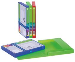 Carchidea Project Folder Folio Blue Polypropylene 23 5 (W) x 32 5 (H) x 5 (D) cm
