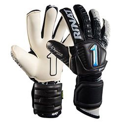 Rinat Egotiko Elemental Pro Keepershandschoenen, uniseks, volwassenen, wit/zwart, maat 7