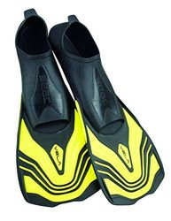 SEAC Vela Pinne Corte da Nuoto e Snorkeling Unisex Adulto Giallo 46-47