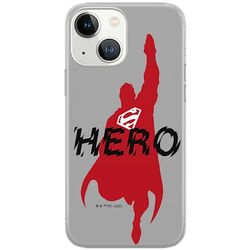 ERT GROUP mobiltelefonfodral för Iphone 13 MINI originalt och officiellt licensierat DC mönster Superman 038 optimalt anpassad till formen på mobiltelefonen, fodral tillverkad av TPU-plast