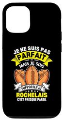 Coque pour iPhone 14 Rochelais Rochelle Rugby Je Suis Supporter Rochelais