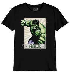 Marvel BOMARCOTS170 T-shirt, zwart, 14 jaar, jongens, zwart., 14 Jaren