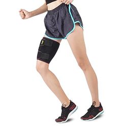 SOLES Thigh Support Brace and Compression Sleeve (SLS313),black
