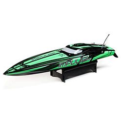 Proboat Impulse 32" borstelloze Deep-V RTR met Smart, zwart/groen