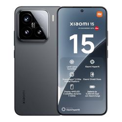 Xiaomi 15 (Smartphone), 12+512GB, Nero, Lenti Leica Summilux, Fotocamera principale Leica da 50MP, Batteria da 5.240mAh, Ricarica HyperCharge da 90W, Xiaomi HyperAI (Caricabatterie non incluso)