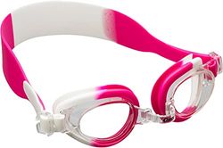 Cressi Starfish, Occhialini da Nuoto Unisex Bambini, Bianco/Rosa, 2/7 Anni