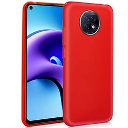 Funda Cool Silicona para Xiaomi Redmi Note 9T (Rojo)