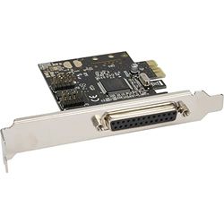 InLine interfacekaart 1x 25-pol parallel + 2x 9-polige seriële PCIe PCI-Express Moschip MCS9901CV-CC