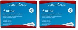 Essentialis Antiox-Resveratrol, Glutation reducido, Vitaminas C y E y selenio-Alto poder Antioxidante-Evita el daño oxidativo celular-Para hombres y mujeres-30 comprimidos veganos-Antienvejecimiento