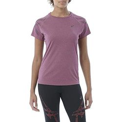 ASICS Stripe SS Top Stripe SS Uomo, Uomo, 1 Camicetta., 141224 0299, Viola, S