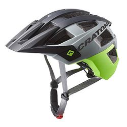 Cratoni AllSet helm, zwart/groen, M-L (58-61 cm)