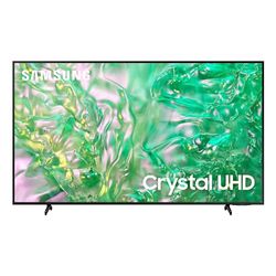 Samsung TV UE50DU8070UXZT LED 4K, Smart TV 50" Crystal Processor 4K, Slim Look, DVBT-2, Q-Symphony & Adaptive Sound, compatibile con Alexa, Bixby e Google Assistant, Black 2024