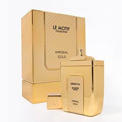 Orientica Le Motif Imperial Gold 85 ml Eau de Parfum pour Femme | Parfum pour Femme et Homme | Spray Arabian Oud
