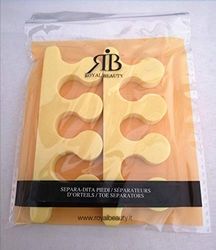 Royal Beauty Separador de dedos de los pies – Paquete de 2 unidades