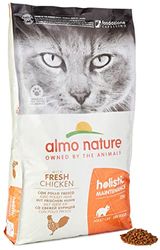 almo nature Crocchette Gatto Adulto Maintenance con Pollo Fresco- 12 kg