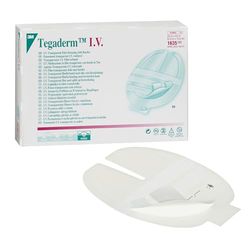 3M TegadermTM IV - cm 8,5 x 10,5 cm, zelfklevend, steriel van polyurethaan, met rand van TNT voor conventionele kettingen, 50 stuks