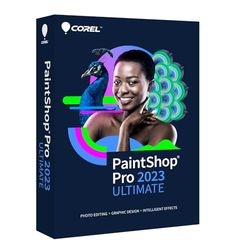 Corel PaintShop Pro 2023 | Software voor fotobewerking en grafisch ontwerp + een creatieve collectie | Functies ondersteund door AI | Ultieme | 1 apparaat | 1 Gebruiker | Pc | Code [levering]