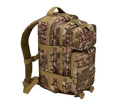 Brandit Unisex US Cooper Lasercut Medium Backpack tas, Tactical Camo, Tactical Camo, Eén Maat