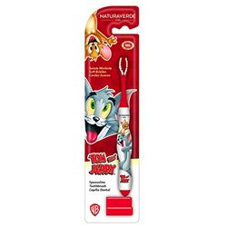 Tandhygiëne en pleister 7462 tandenborstel met Tom en Jerry-dop