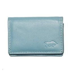 Arrigo unisex kompakt plånbok plånbok, Blue (Lichtblauw) - 2.5x7.5x10 Centimeters (B x H x T)