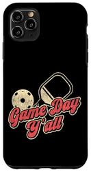 Funny Pickleball Christmas Paddle Santa's Favorite Case for iPhone 11 Pro Max