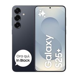 Samsung Galaxy S25+ Smartphone AI, 3 anni di Garanzia del produttore, Display 6.7'' QHD+ Dynamic AMOLED 2X, Fotocamera 50MP, RAM 12GB, 256GB, 4.900 mAh, Blueblack [Versione italiana]