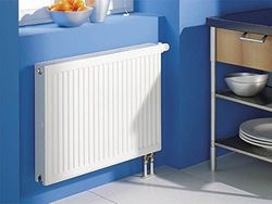 Kermi Profiel x2-v type 22 BH500 x 100 x 600 mm QN865, wit, 10 bar, DE VENT. RE, m. Abd.