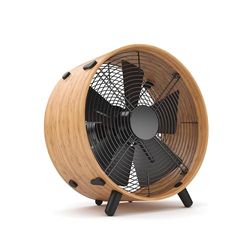 Stadler Form ventilator Otto, gemaakt van bamboe, met 3 snelheden, ideaal voor de zomer en geschikt voor de slaapkamer, woonkamer en kantoor, eenvoudig te reinigen, 50 watt