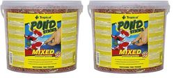 Pond Sticks Mixed 5L / 430g - Aliment à Multi ingrédients sous Forme de bâtonnets flottants pour carpes koï et Poissons de Bassin (Lot de 2)