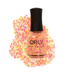 ORLY Bikini Bottoms Nail Polish Topper (18ml), Neon Confetti Nail Varnish