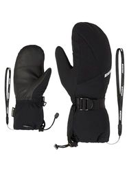 Ziener Lanic - Muffolo da Sci per Bambini, Impermeabile, Traspirante, Nero, 6,5