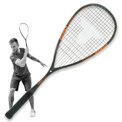 Talbot-Torro - Racchetta da squash Power 4000, leggera, offensiva e precisa, 100% grafite, incordata e pronta da giocare, perfetta per giocatori avanzati e club