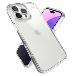 Speck Clear iPhone 16 Pro Max Case - Slim Phone Case iPhone 16 Pro Max - iPhone 16 Pro Max Phone Case - Presidio Perfect Clear