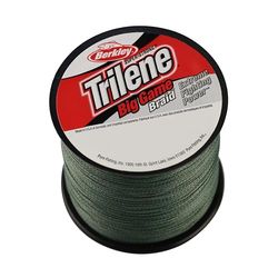 BERKLEY Trilene Big Game Braided Línea de Pesca, Unisex, Lo-Vis Green, 30lb-328yd