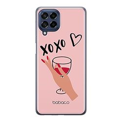 ERT GROUP mobiltelefonfodral för Samsung M33 5G originalt och officiellt licensierat Babaco mönster XOXO 001 optimalt anpassad till formen på mobiltelefonen, fodral tillverkad av TPU-plast
