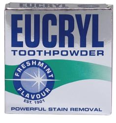 Eucryl Toothpowder Freshmint, 50 g (Pack of 1)