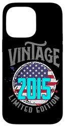 US American Flag Limited Edition - Vintage 2015 Case for iPhone 14 Pro Max
