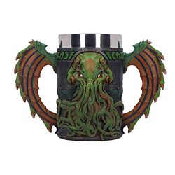 Nemesis Now The Vessel of Cthulhu Tankard (JR) Green, 24cm,B5944V2
