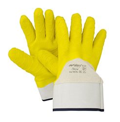 Galaxy Stone latex handschoenen, 10/XL, Jaune - Blanc, 1