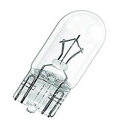 Osram 2841 Lampada con Schiacciatura del Bulbo Original, Attacco W2.1 x 9.5D, Mezzi Pesanti, 24V, Astuccio da 10