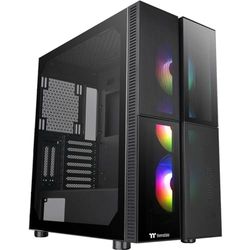 Thermaltake Versa T26 ARGB | Mid-Tower-ATX-PC-Chassis | PC-Case | 4mm Tempered-Glass | Black