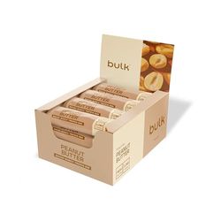 Bulk Barre Protéinée Macro Munch, Faible teneur en sucre, Chocolat Blanc Beurre de Cacahuète, 12 x 62 g