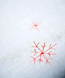 Vervaco Tablecloth Kit Christmas Gnomes, Cotton, Multicolour, 80 x 80 x 0,3 cm PN-0158016